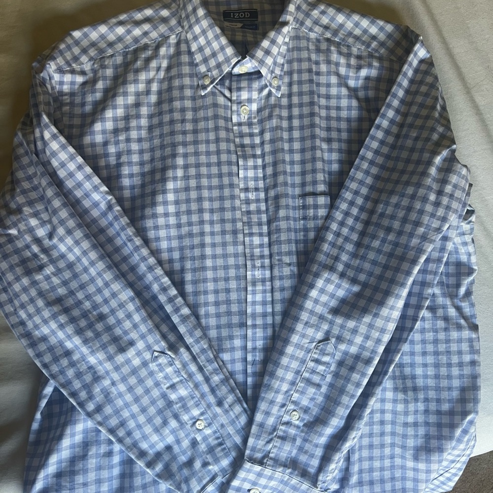 IZOD Stretch Regular Fit Dress Shirt